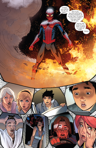 Illustration for article titled Ultimate Spider-Man #4 Packs A Wallop (Spoilers)